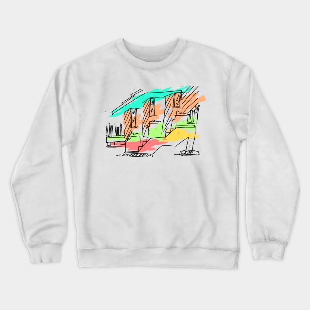 Sketch 4 Crewneck Sweatshirt by Hariessy_Studio